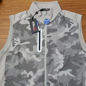Men's Ralph Lauren RLX moisture wicking camo vest